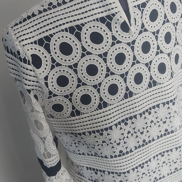 Cherish Cotton Lace Top/Blouse - Size S - Picture 8 of 10